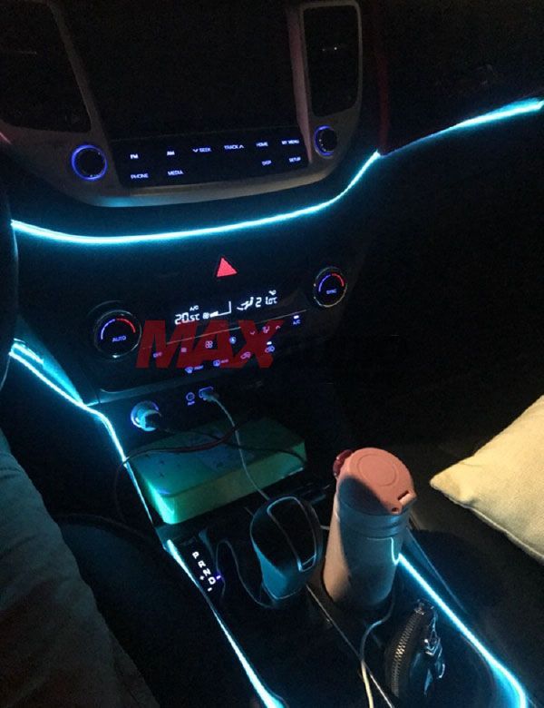 Buy Universal Car Vehicle Interior Dashboard Door Ambient EL Neon Wire